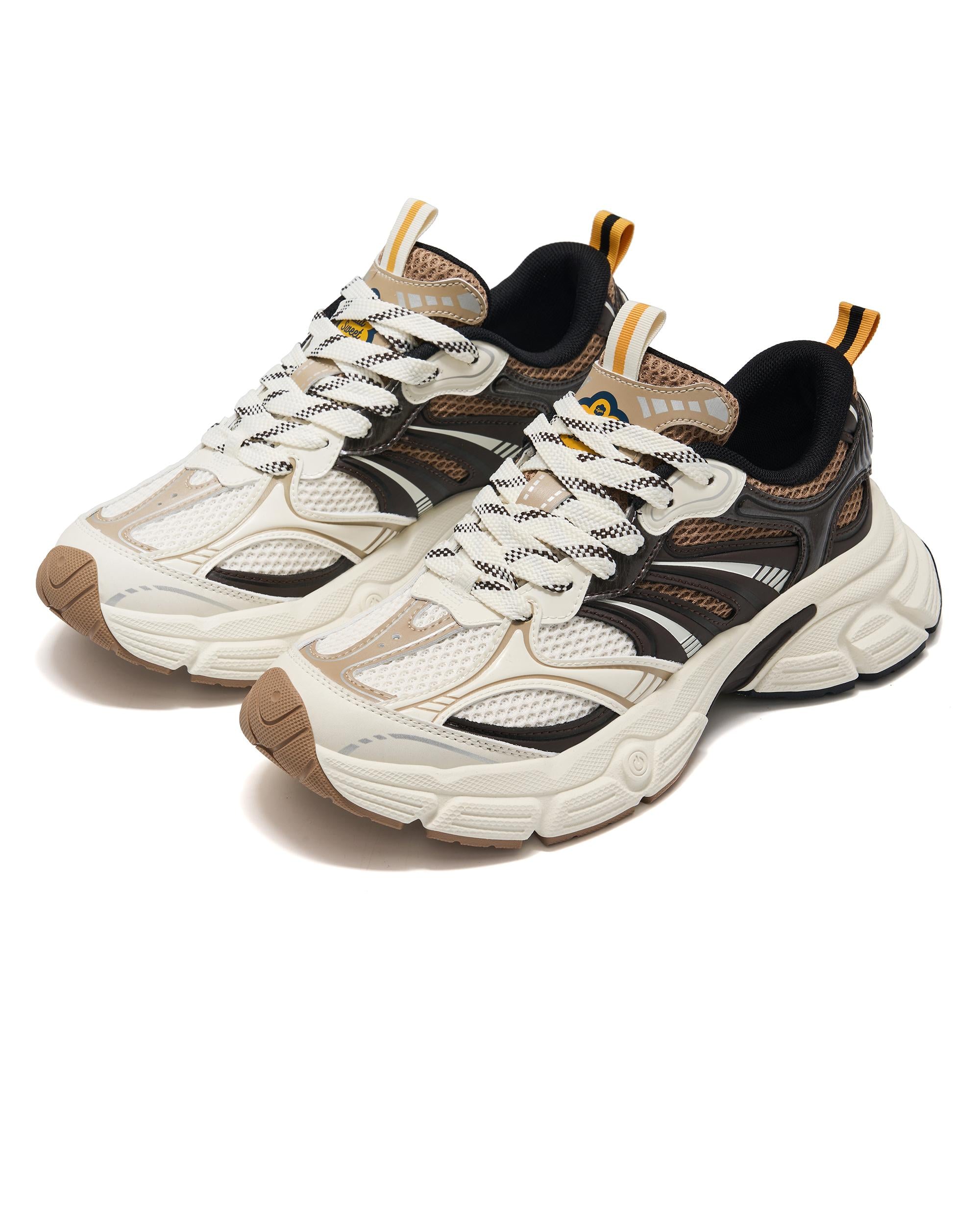 04857-202-M | MEN'S PALLAEIFFEL SWT SNEAKERS | BN/WT - Image 2