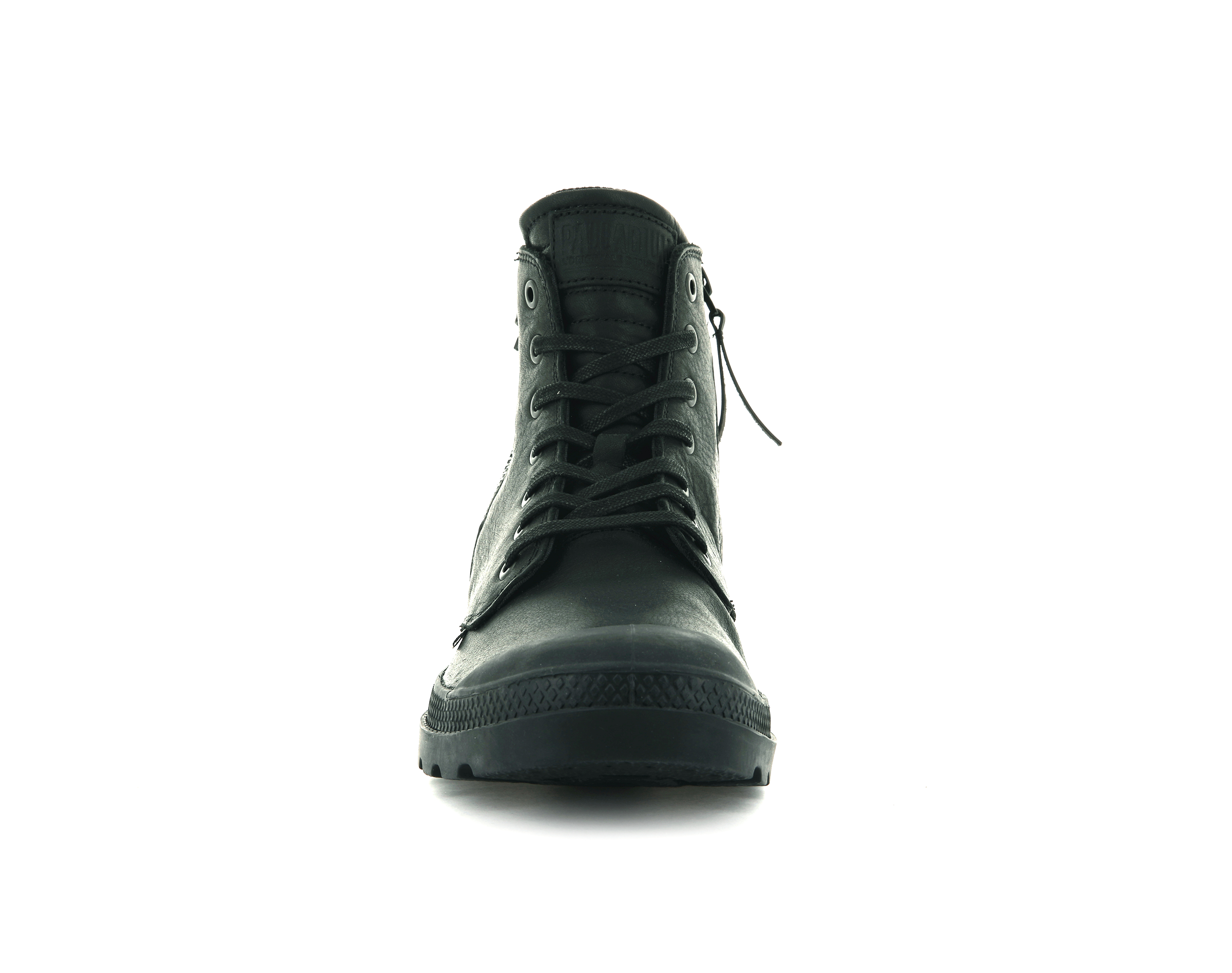 06855-008-M | PAMPA BKR ZIP LEATHER | BLACK/BLACK - Image 3