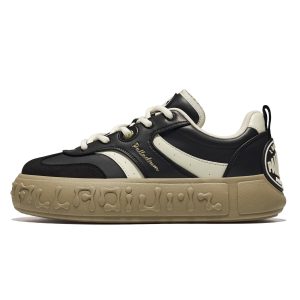 09431-049-M | MEN'S PALLANOTE ST SNEAKERS | BLACK/WHITE/BROWN