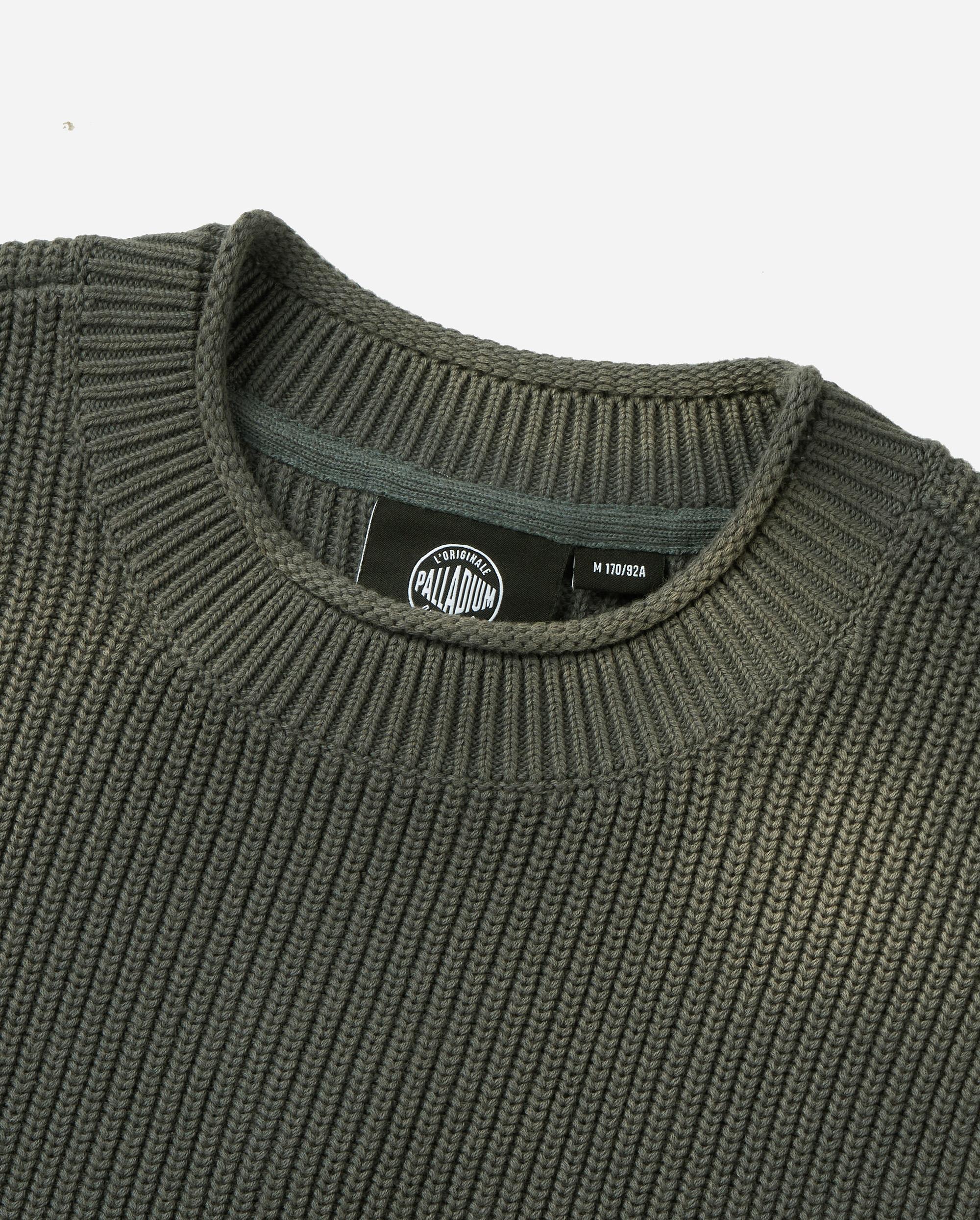 1010335-045 | MEN'S IRIS LOGO RIPPED COTTON SWEATER VEST | DARK SHADOW - Image 6