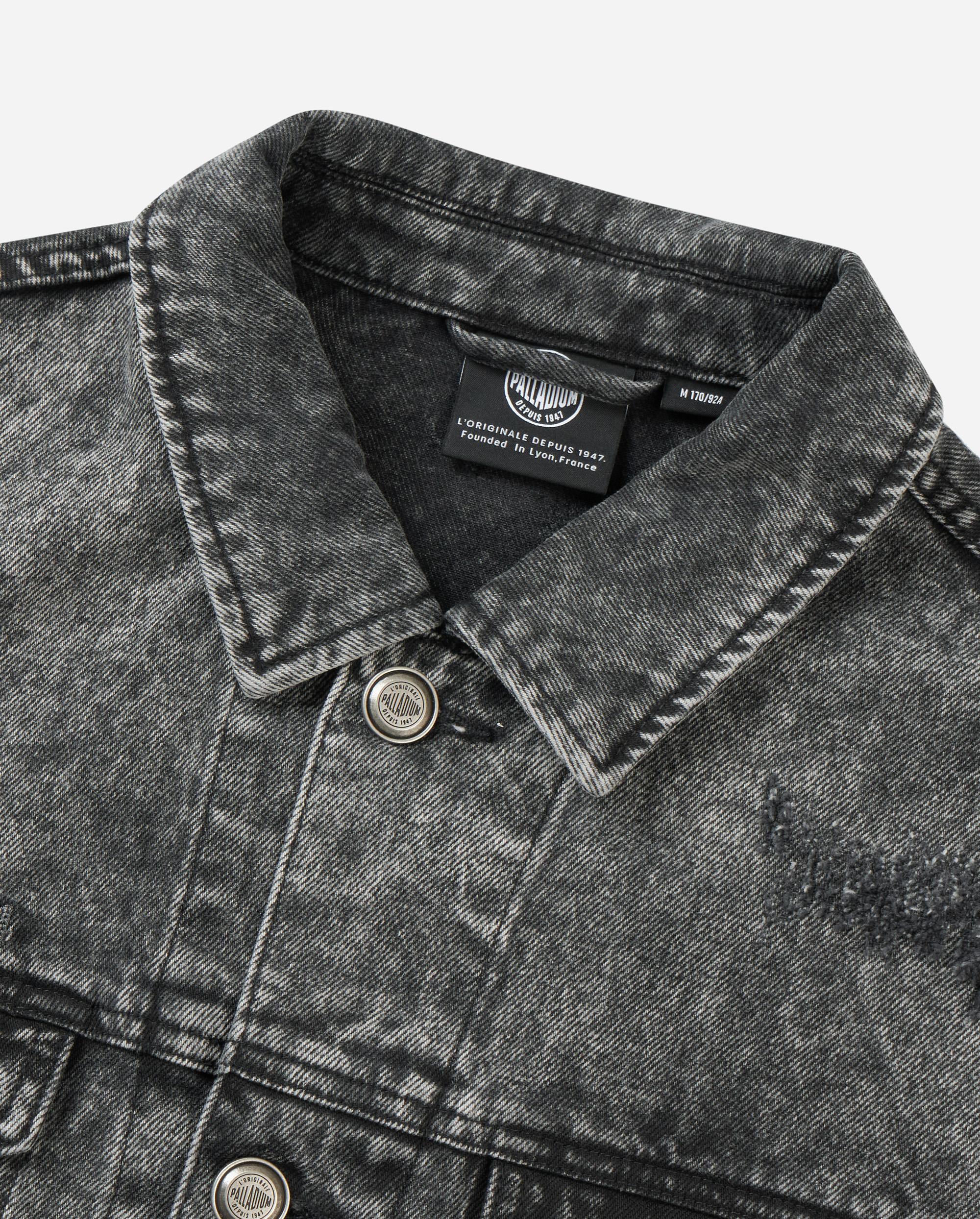 1010338-045 | MEN'S PALLADIUM LOGO DENIM JACKET | DARK SHADOW - Image 4
