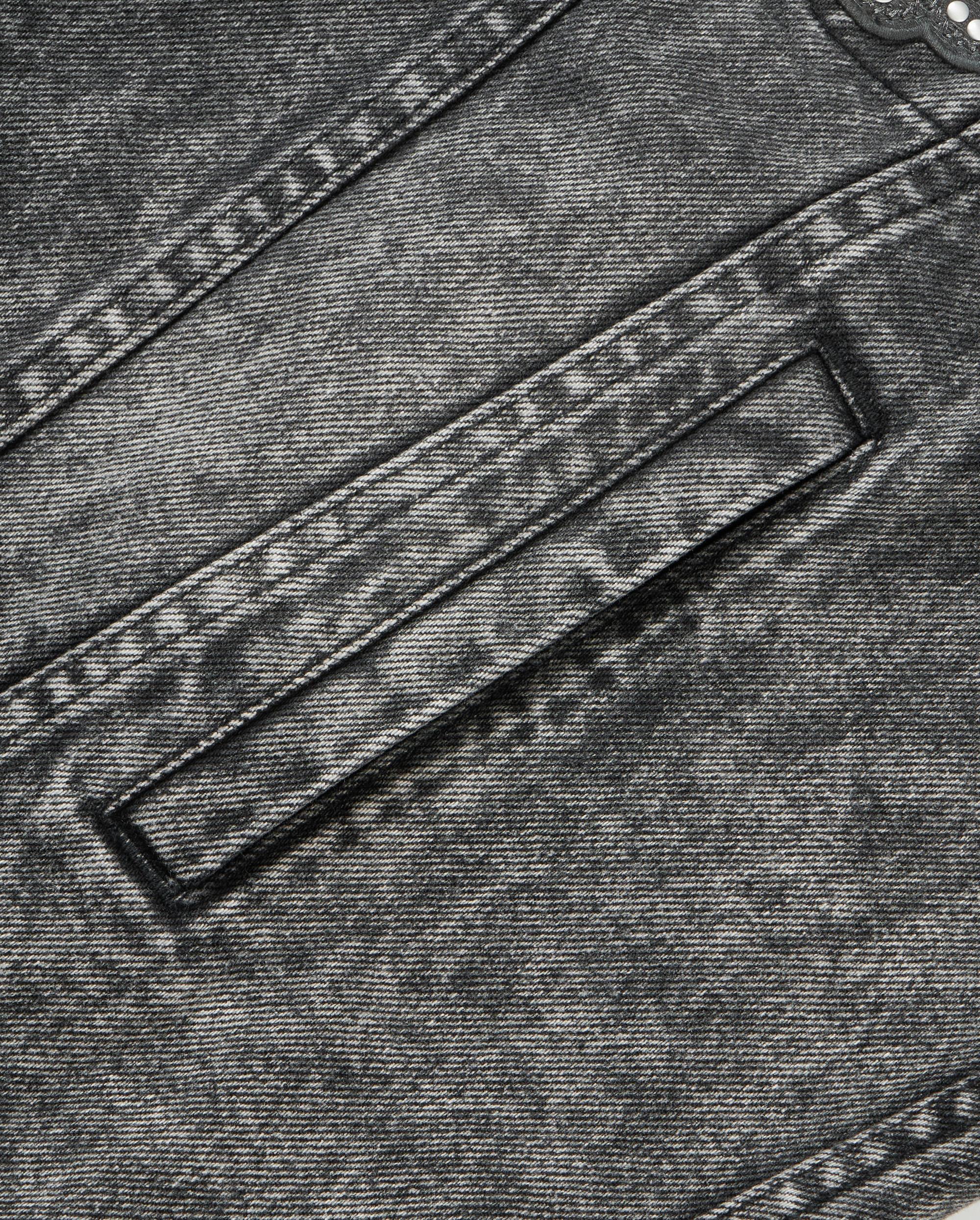 1010338-045 | MEN'S PALLADIUM LOGO DENIM JACKET | DARK SHADOW - Image 6