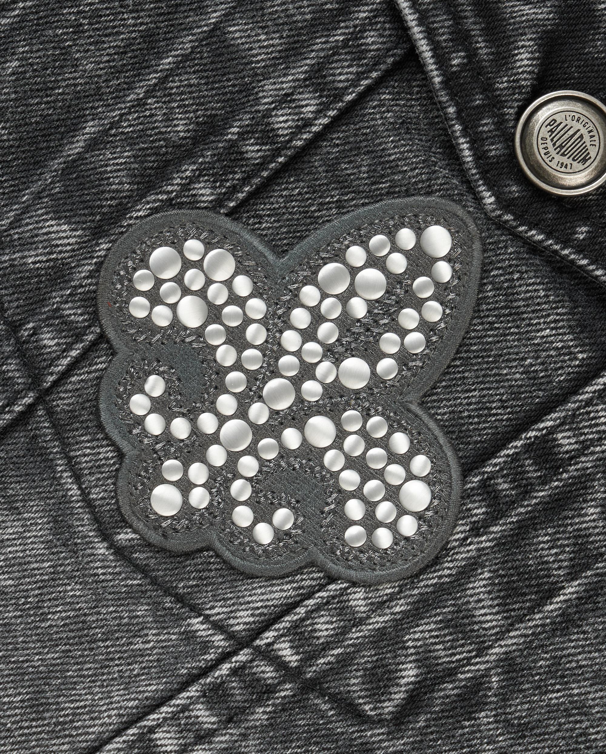1010338-045 | MEN'S PALLADIUM LOGO DENIM JACKET | DARK SHADOW - Image 5