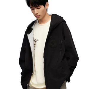 1010476-032 | MEN'S PALLADIUM LOGO LONG CUT HOODED JACKET | TAP SHOE