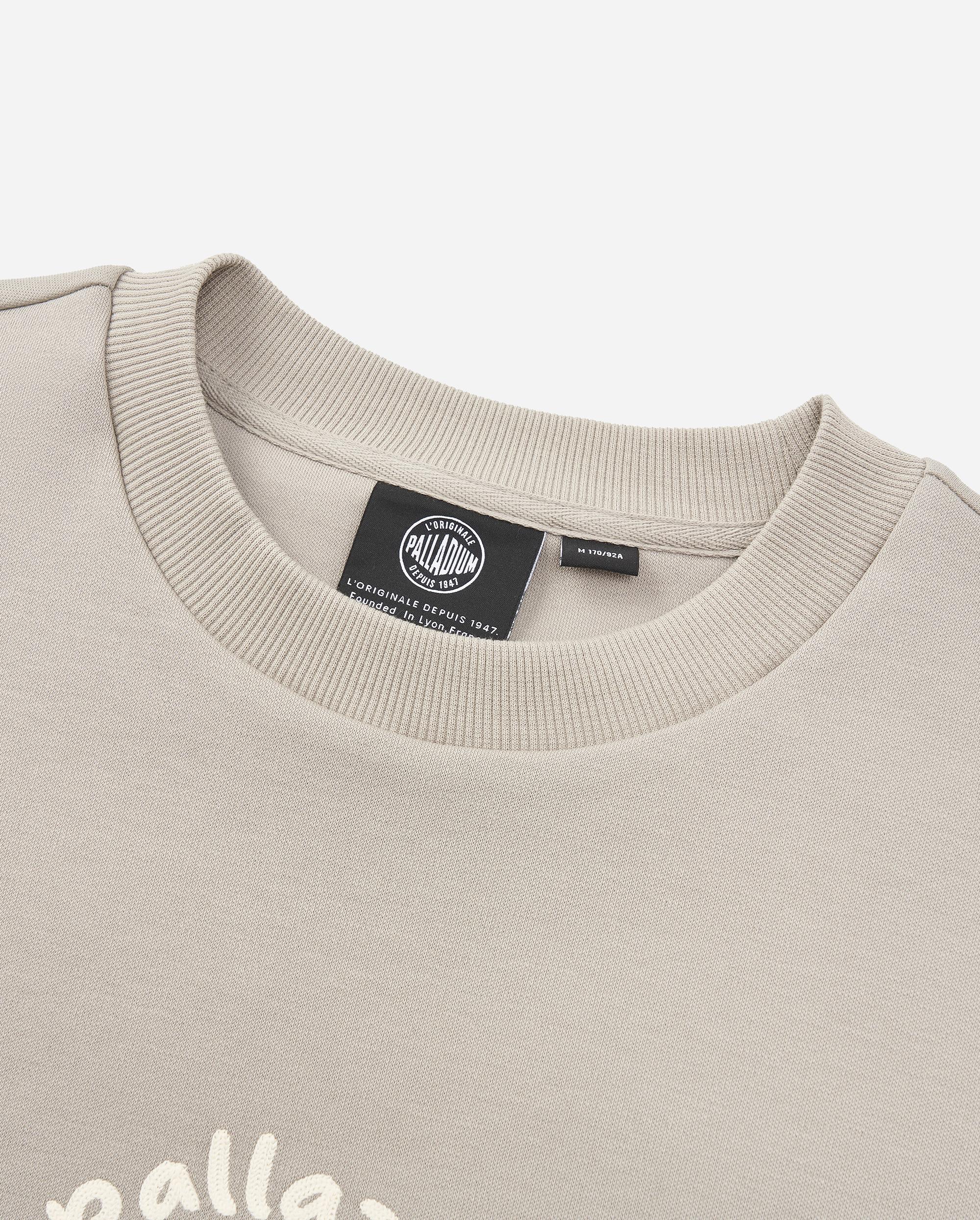 1010572-031 | MEN'S PALLADIUM LOGO THEME PRINTED SWEATSHIRT | FLINT GRAY - Image 4