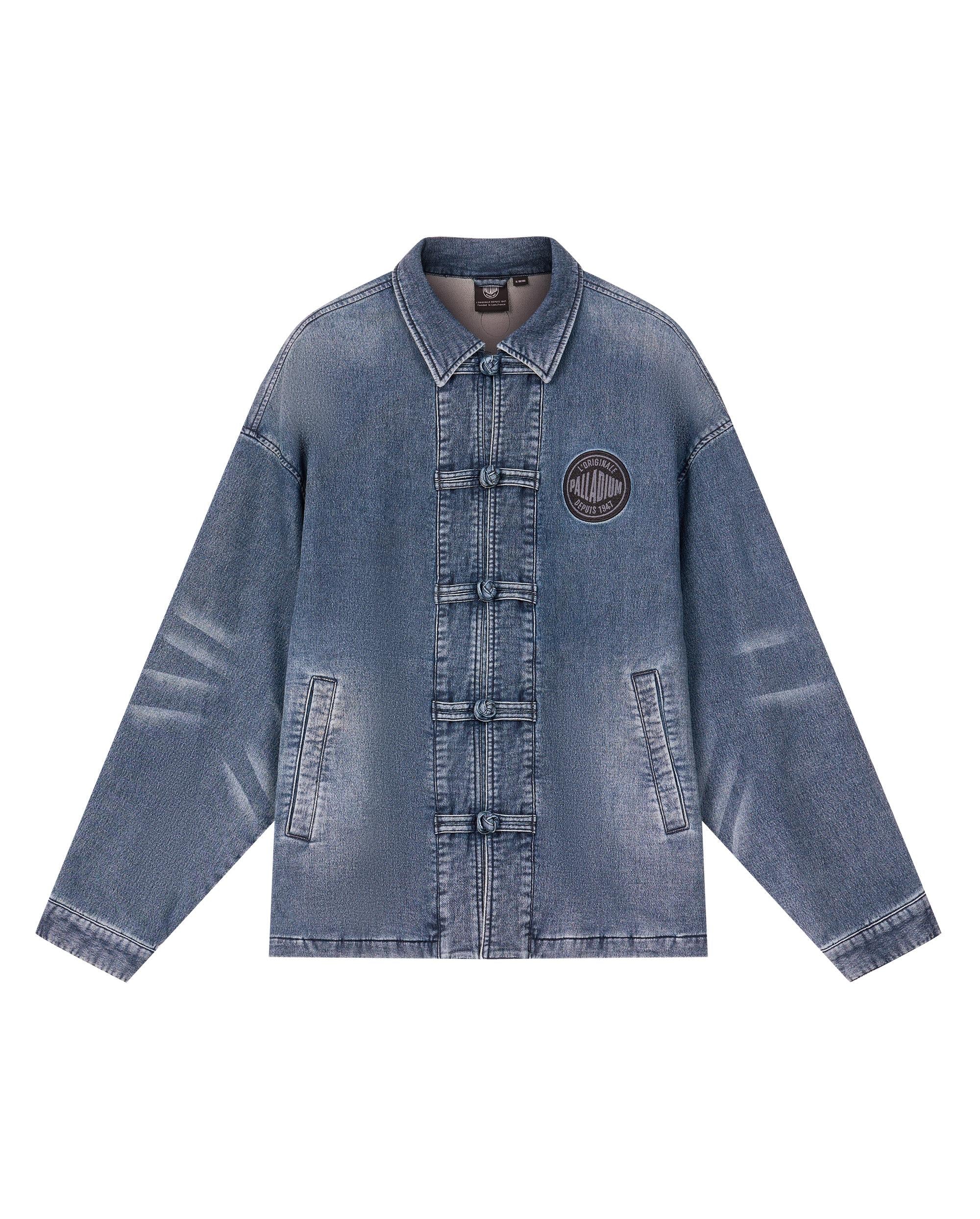1010588-339 | MEN'S PALLADIUM LOGO DENIM JACKET | MAGICAL FOREST - Image 3