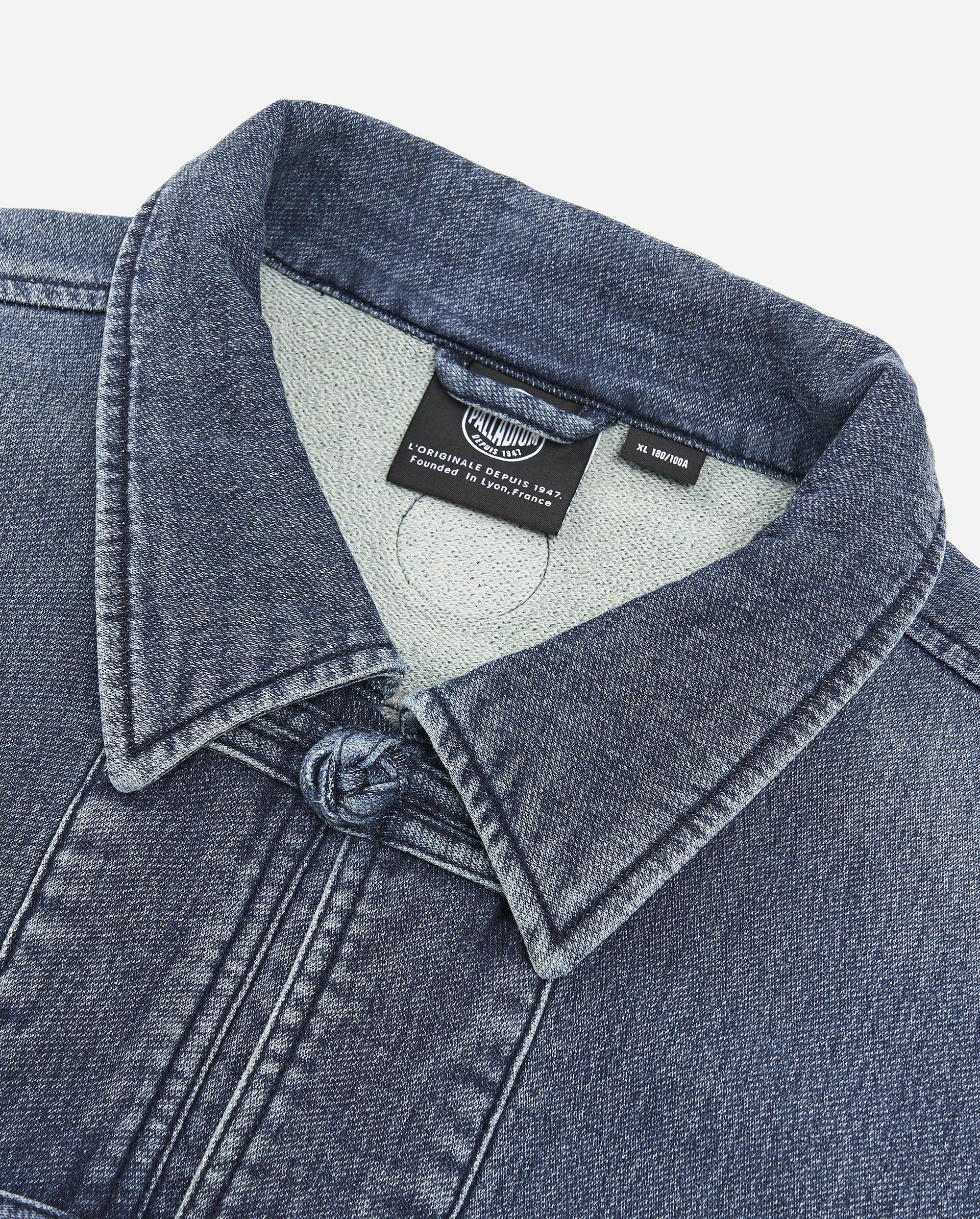 1010588-339 | MEN'S PALLADIUM LOGO DENIM JACKET | MAGICAL FOREST - Image 4