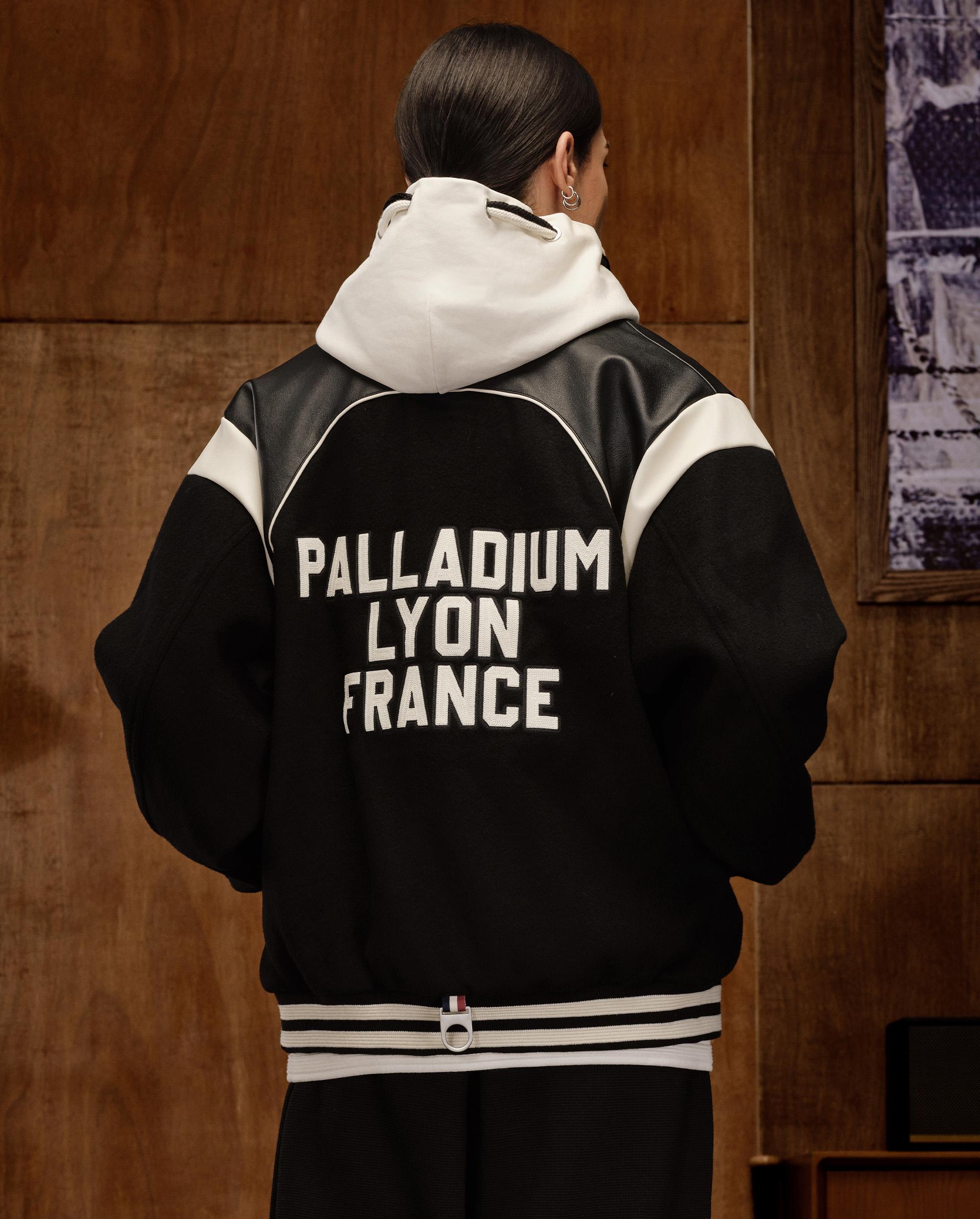 1010593-032 | MEN'S PALLADIUM LOGO COLOR BLOCKS VARSITY JACKET | TAP SHOE - Image 2