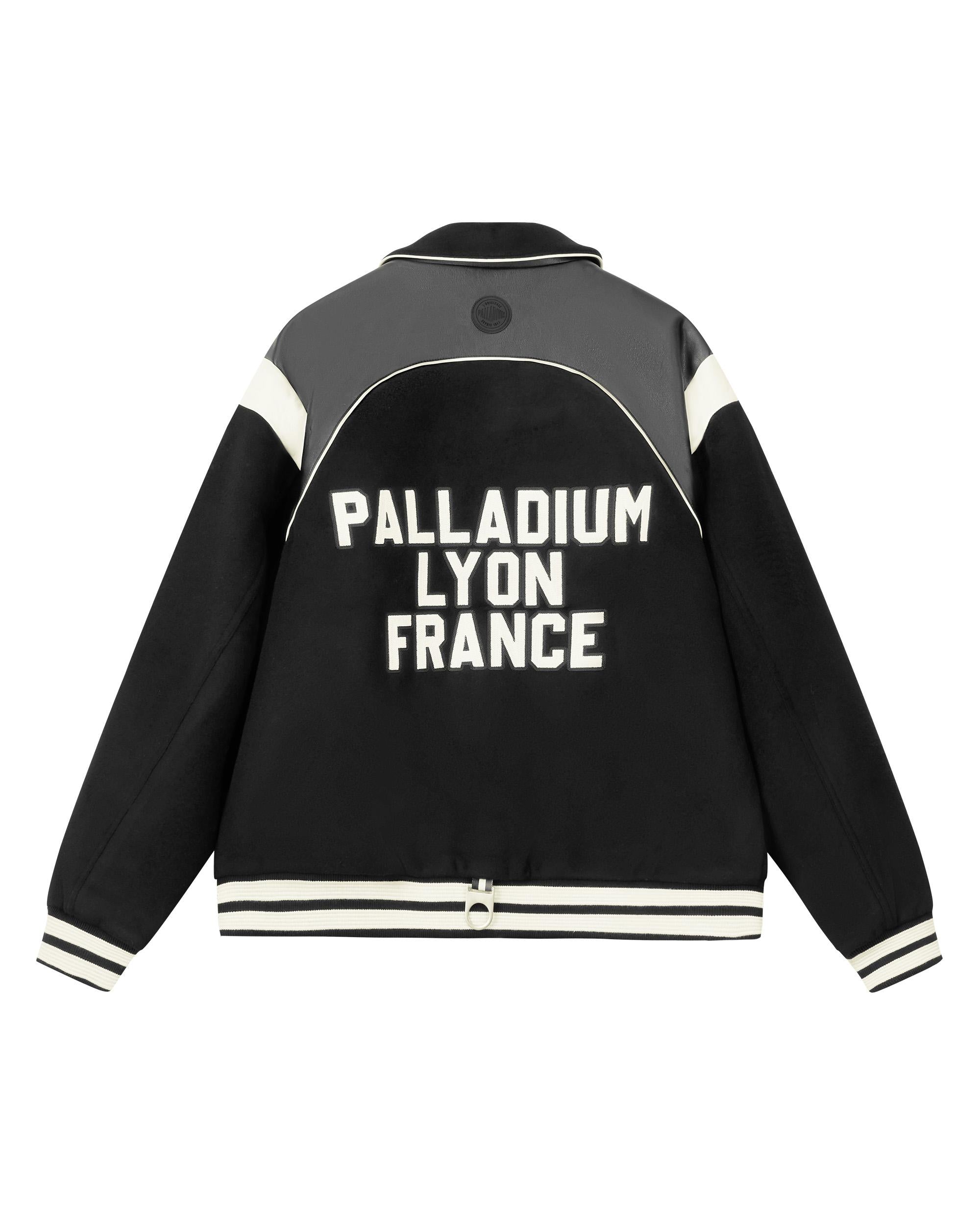 1010593-032 | MEN'S PALLADIUM LOGO COLOR BLOCKS VARSITY JACKET | TAP SHOE - Image 7