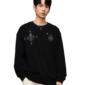 1010599-032 | MEN'S PALLADIUM LOGO LOOSE FIT COTTON SWEATSHIRT | TAP SHOE