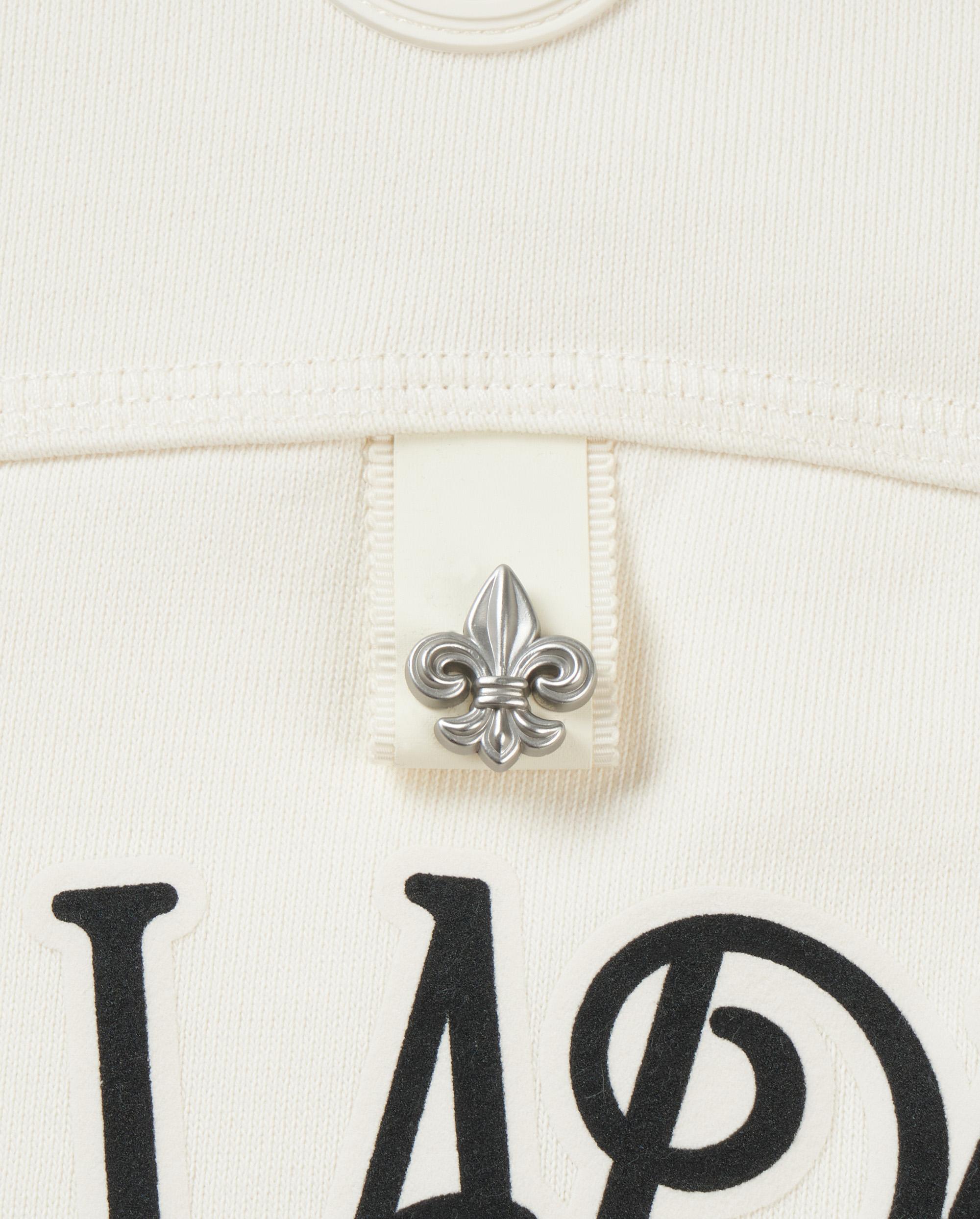 1010599-232 | MEN'S PALLADIUM LOGO LOOSE FIT COTTON SWEATSHIRT | VANILLA ICE - Image 6