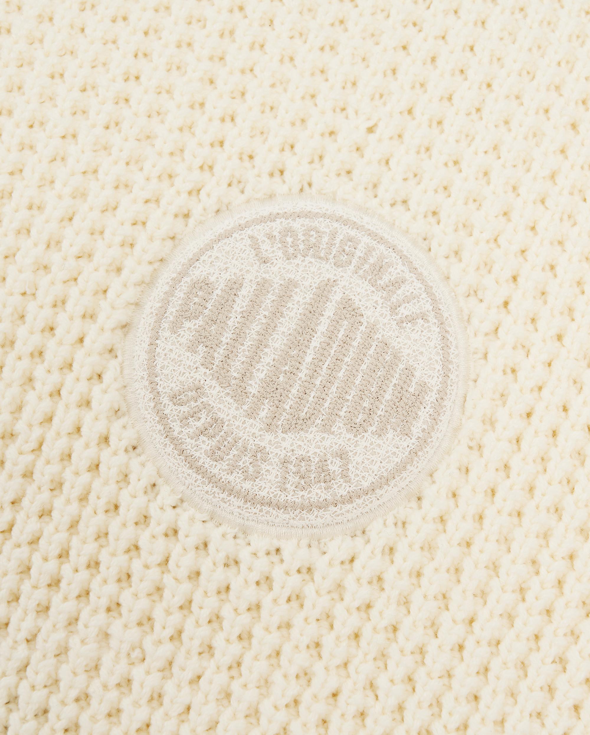 1010611-264 | MEN'S PALLADIUM LOGO WAFFLE PATTERN SWEATER | SWEET CORN - Image 4