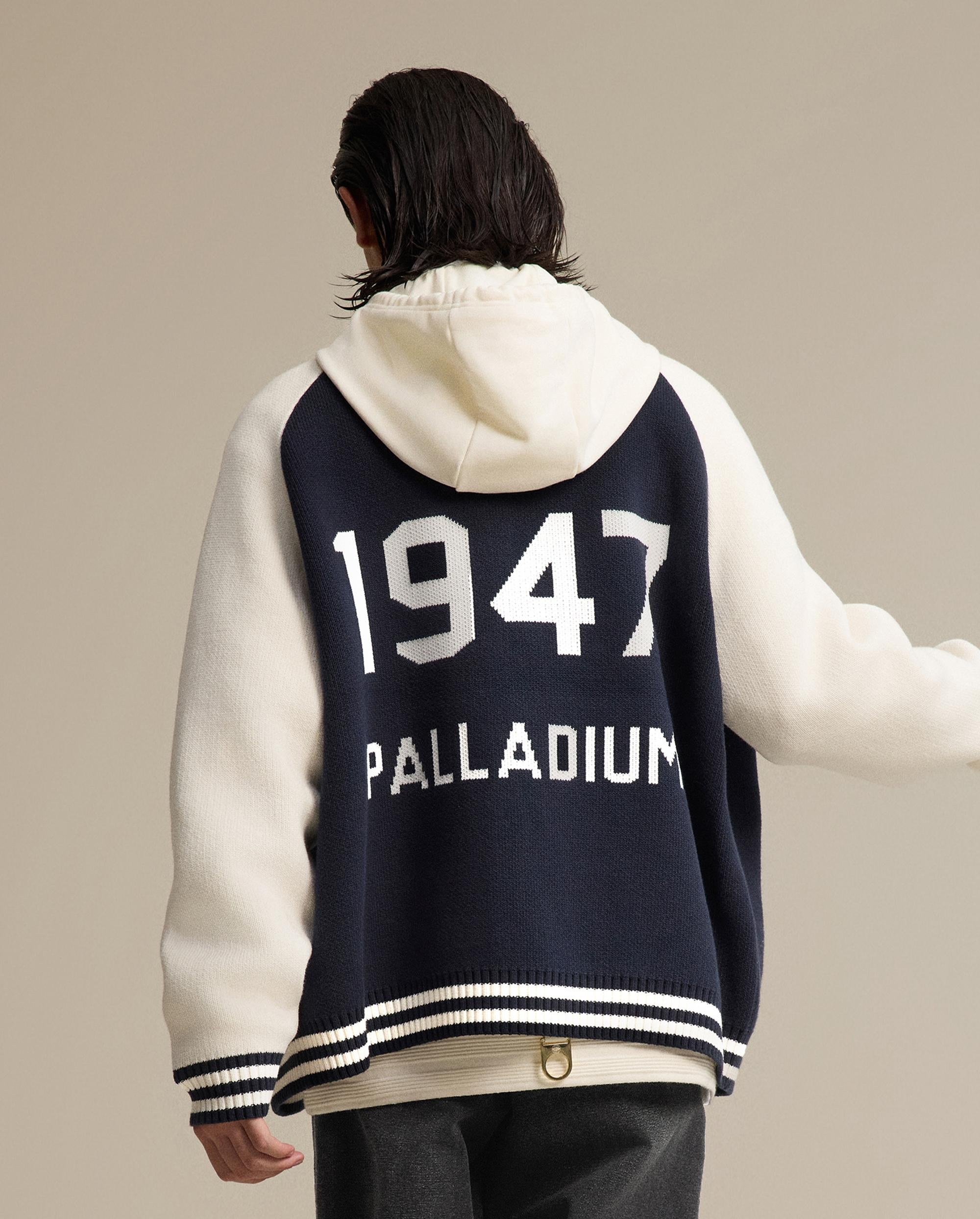 1011254-403 | MEN'S PALLADIUM LOGO CARDIGAN | TOTAL ECLIPSE - Image 2