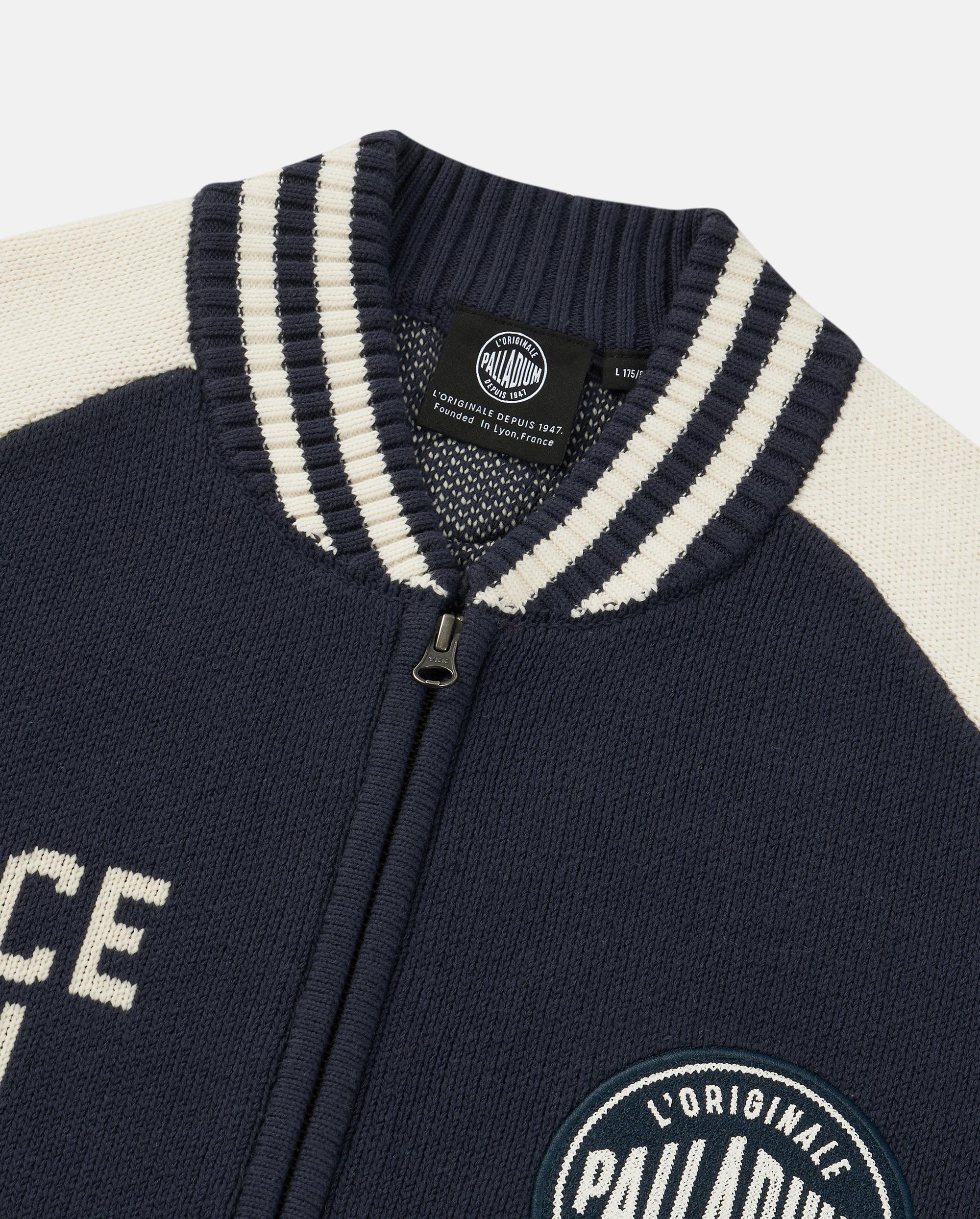 1011254-403 | MEN'S PALLADIUM LOGO CARDIGAN | TOTAL ECLIPSE - Image 6