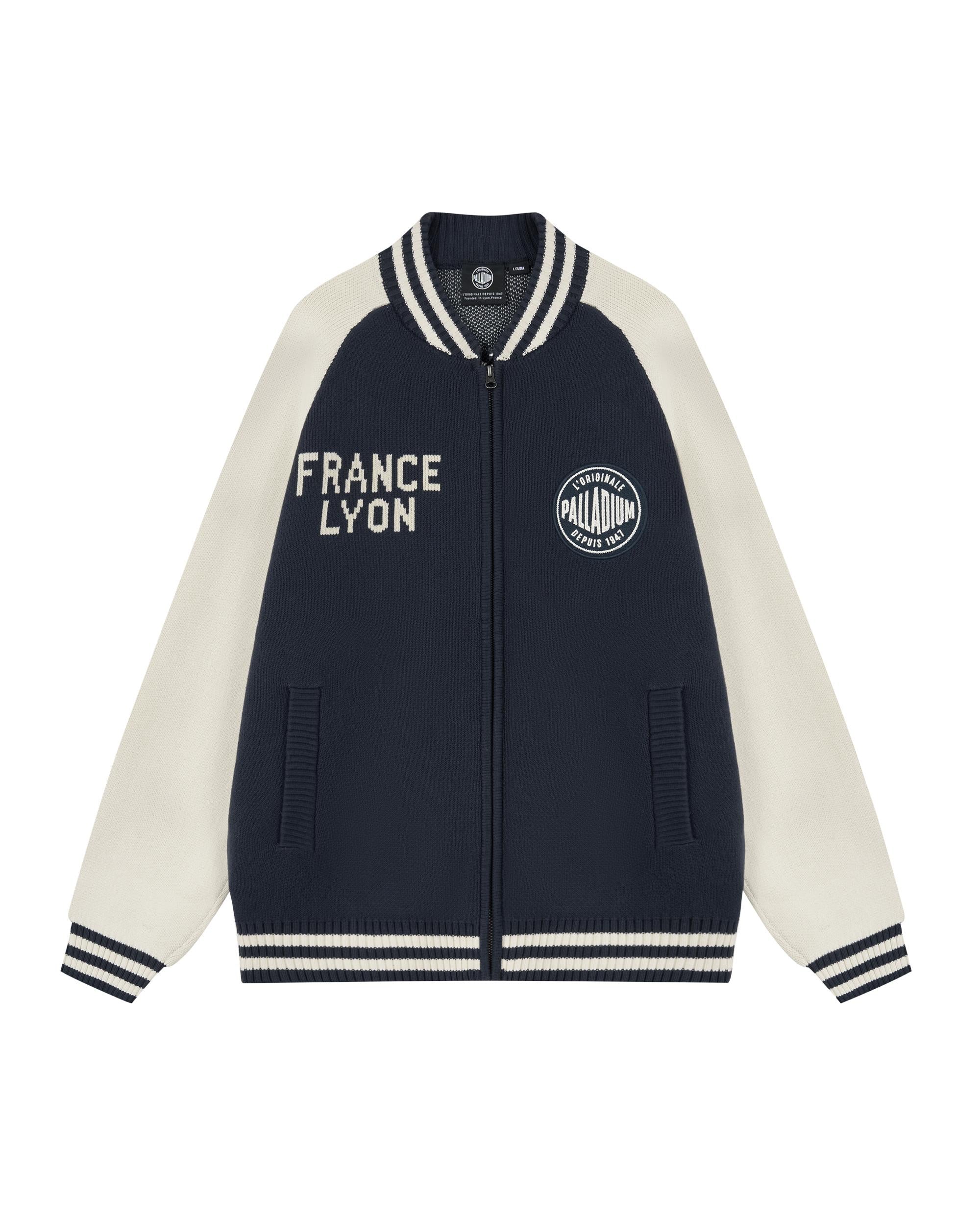 1011254-403 | MEN'S PALLADIUM LOGO CARDIGAN | TOTAL ECLIPSE - Image 4