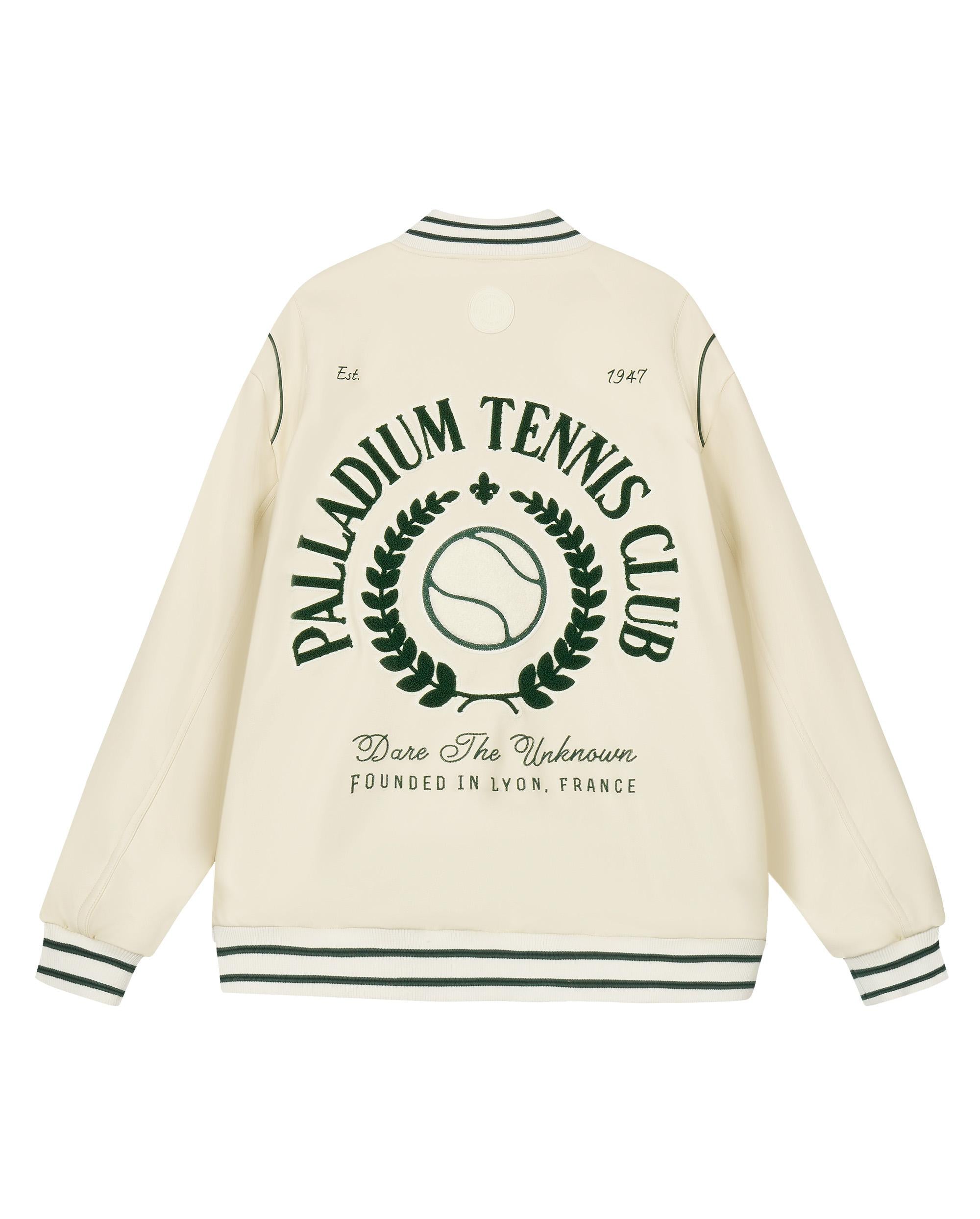 1011255-232 | MEN'S PALLADIUM LOGO LOOSE FIT VARSITY JACKET | VANILLA ICE - Image 5