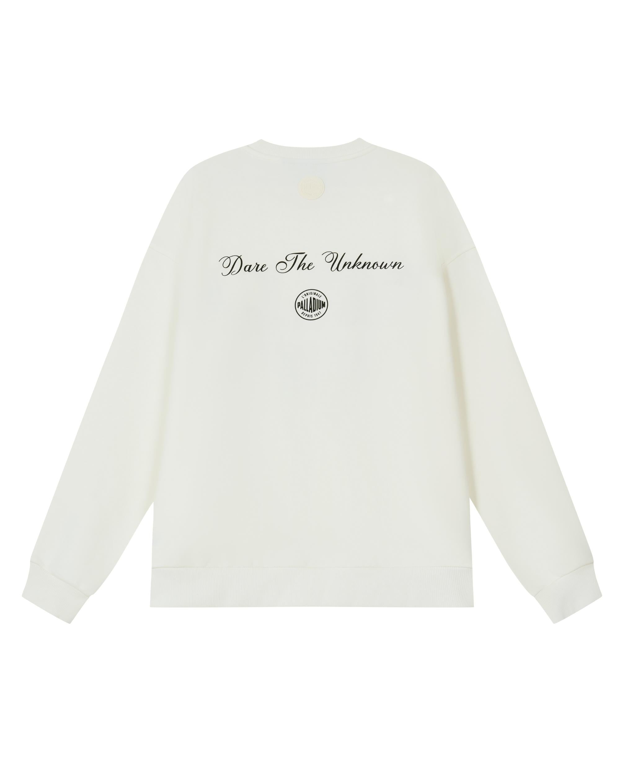 1011262-262 | MEN'S PALLADIUM LOGO SWEATSHIRT | MARSHMALLOW - Image 4