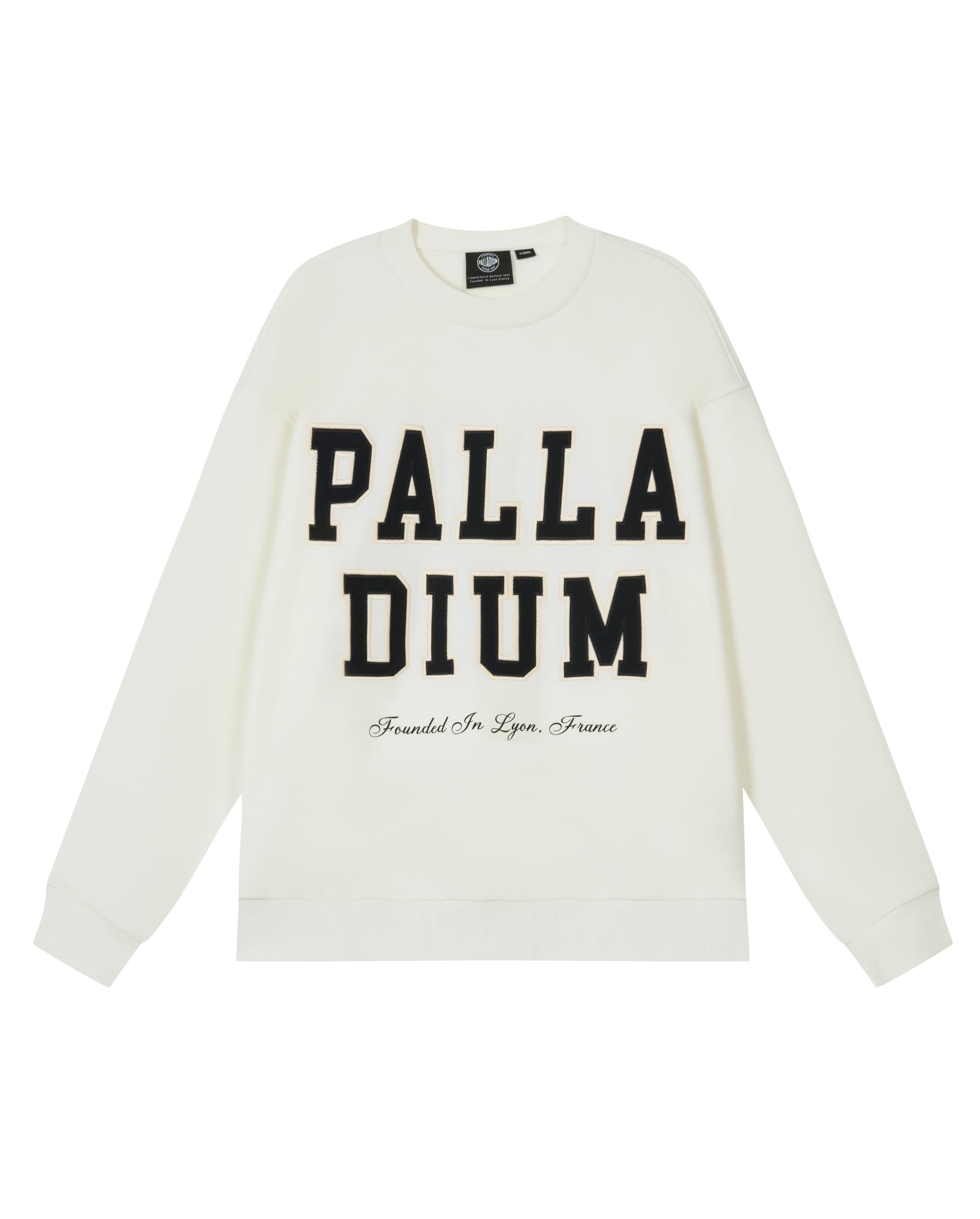 1011262-262 | MEN'S PALLADIUM LOGO SWEATSHIRT | MARSHMALLOW - Image 8
