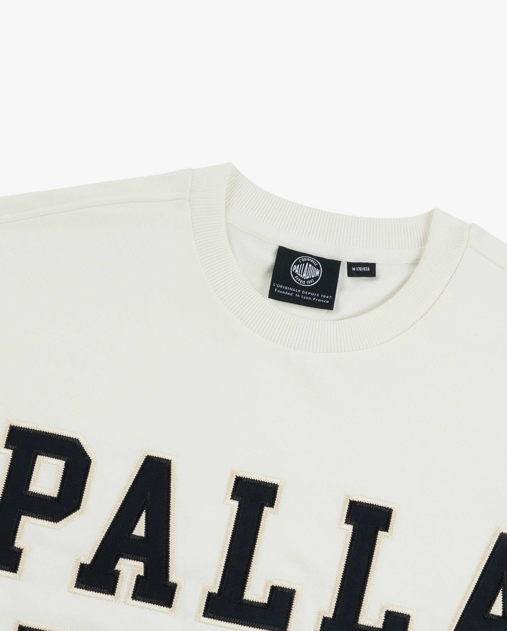 1011262-262 | MEN'S PALLADIUM LOGO SWEATSHIRT | MARSHMALLOW - Image 5