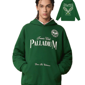 1011264-375 | MEN'S PALLADIUM TENNIS CLUB HOODIE | BLACKISH GRN