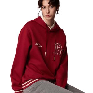 1011269-611 | MEN'S RICH LOGO HOODIE | SUN-DRIED TOMATO