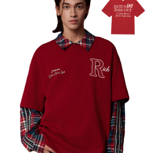 1011270-611 | MEN'S RICH LOGO T-SHIRT | SUN-DRIED TOMATO