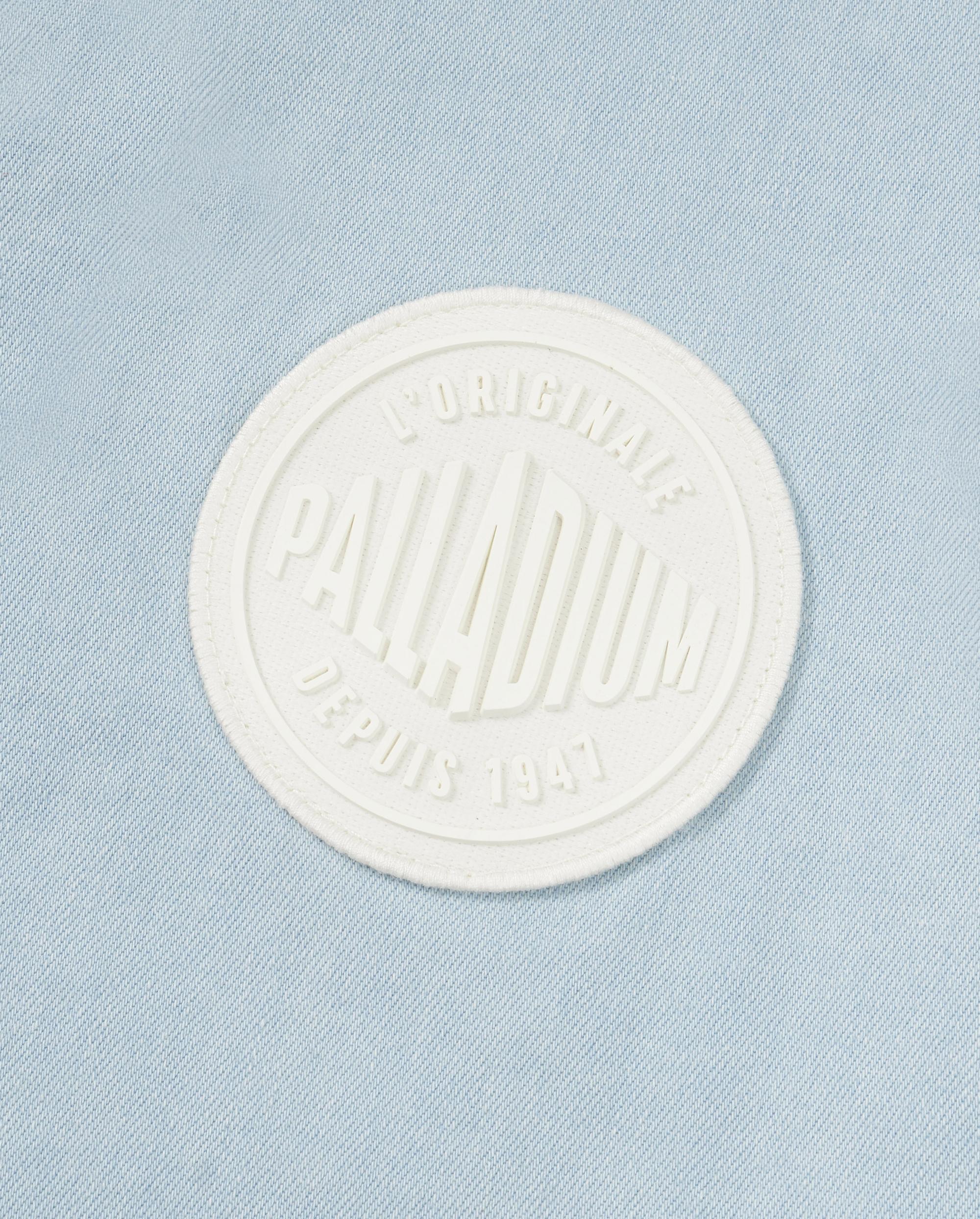 1011295-423 | MEN'S PALLADIUM LOGO LONG SLEEVES SHIRT | CELESTIAL BLUE - Image 7