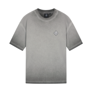 1011314-065 | MEN'S EMBROIDERED IRIS LOGO WASHED COTTON T-SHIRT | PALOMA