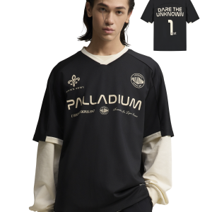 1011331-032 | MEN'S LOGO VINTAGE LOOSE FIT COLOR BLOCKS T-SHIRT | TAP SHOE