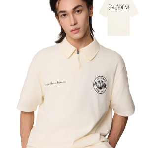 1011346-262 | MEN'S PALLADIUM LOGO LOOSE FIT T-SHIRT | MARSHMALLOW