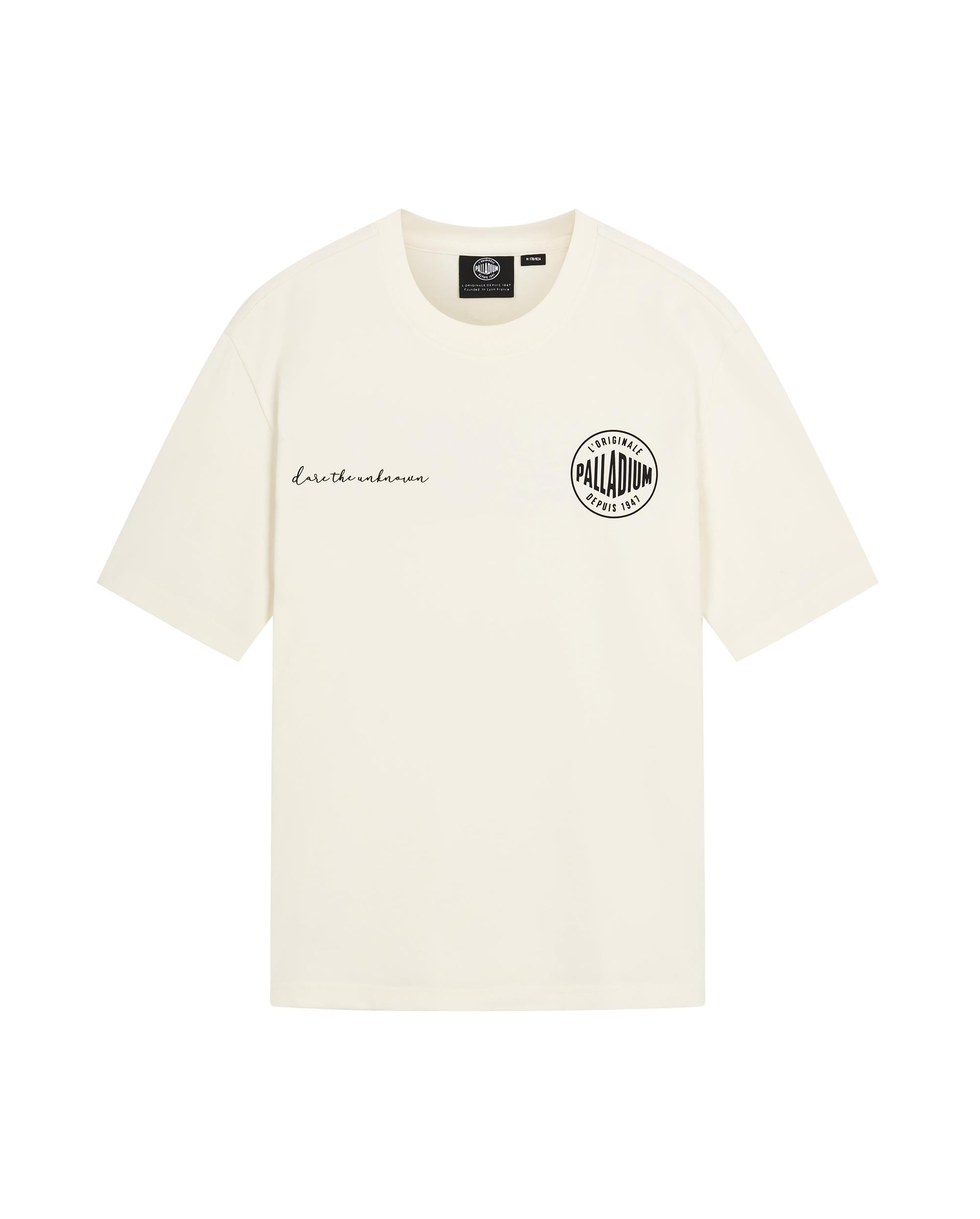 1011346-262 | MEN'S PALLADIUM LOGO LOOSE FIT T-SHIRT | MARSHMALLOW - Image 4
