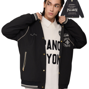 1011352-032 | MEN'S PALLADIUM LOGO COLOR BLOCKS VARSITY JACKET | TAP SHOE