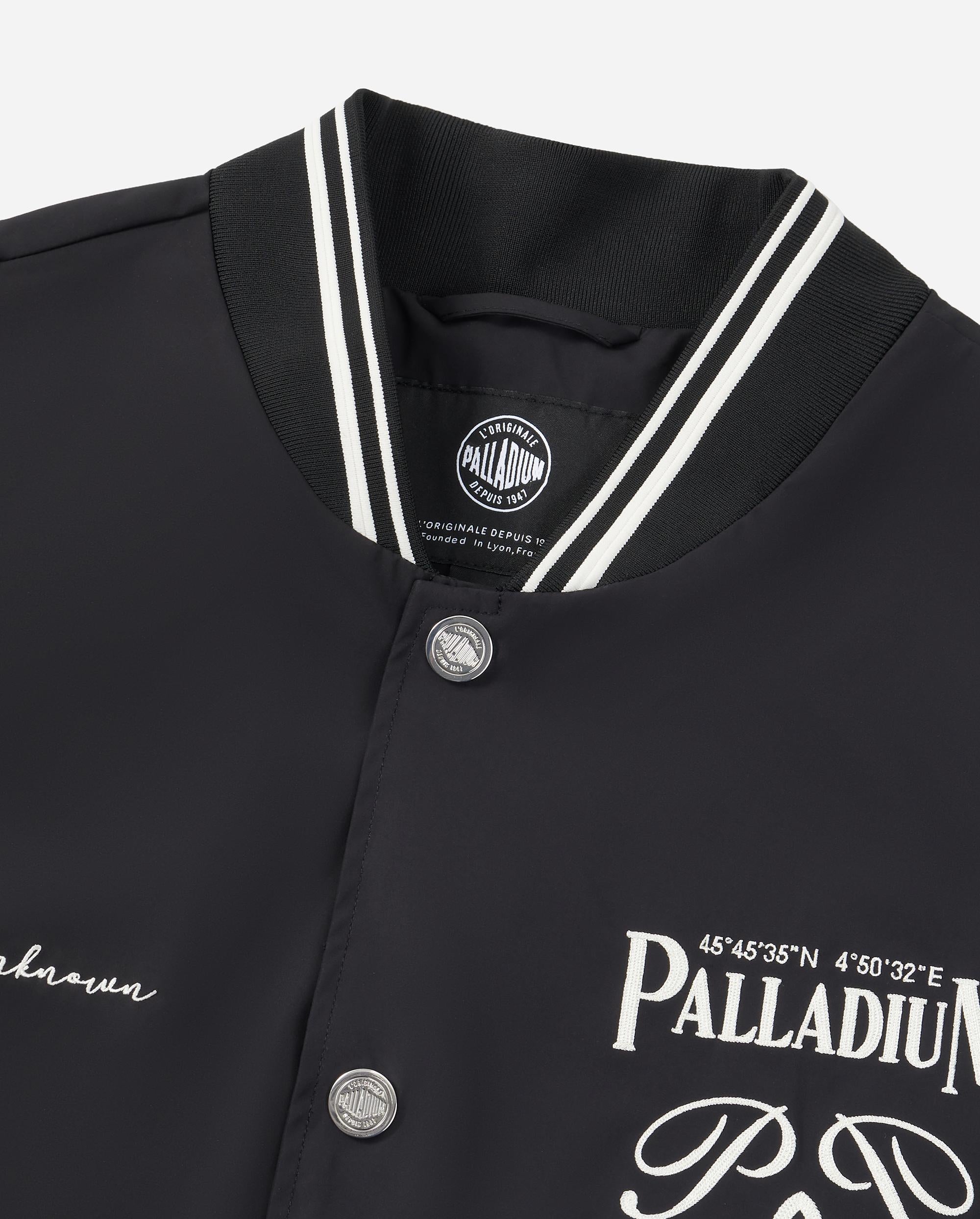 1011352-032 | MEN'S PALLADIUM LOGO COLOR BLOCKS VARSITY JACKET | TAP SHOE - Image 6