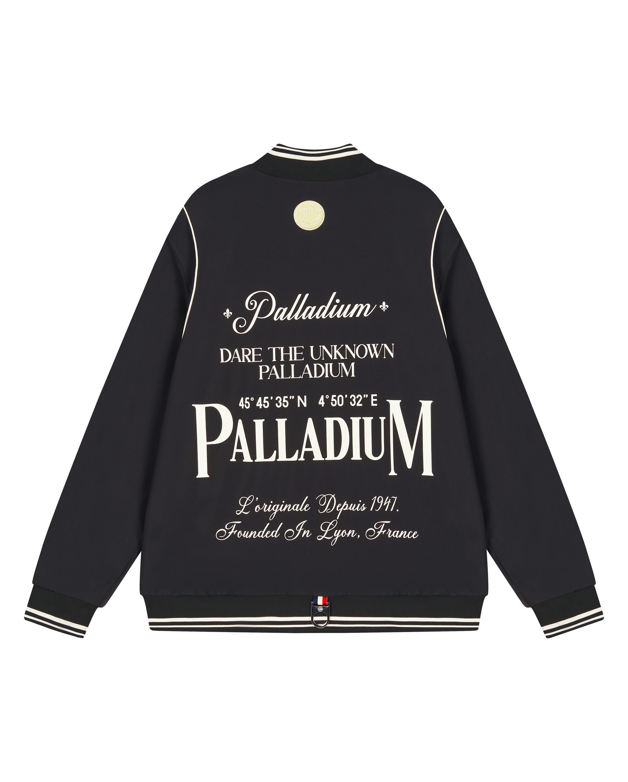 1011352-032 | MEN'S PALLADIUM LOGO COLOR BLOCKS VARSITY JACKET | TAP SHOE - Image 5