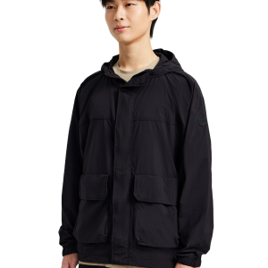 1011528-008 | MEN'S CARGO HOODED JACKET | BLACK