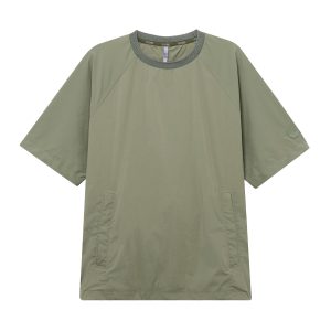 1011529-309 | MEN'S LOOSE FIT DROPPED SHOULDERS T-SHIRT | OLIVE GREEN