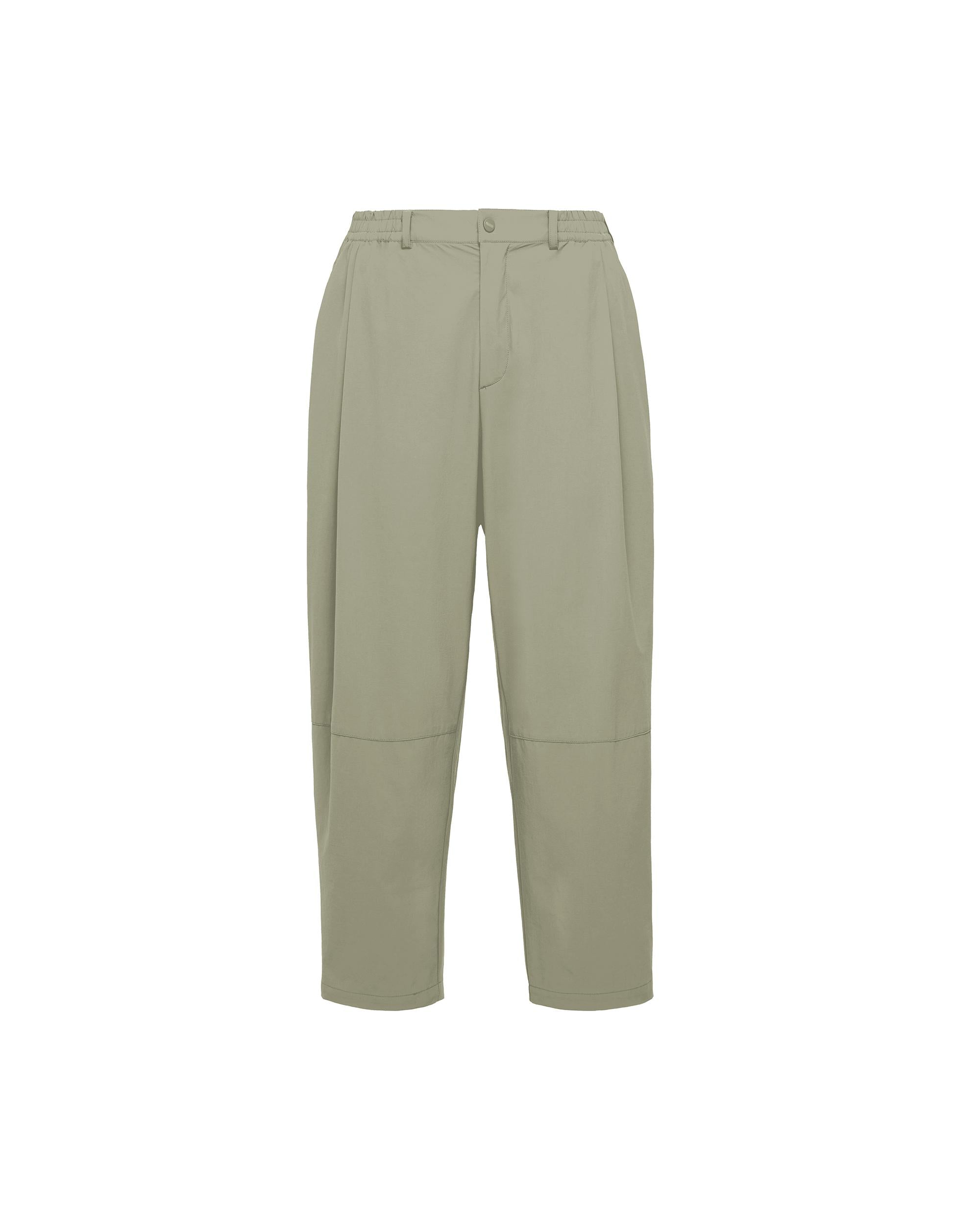 1011534-309 | MEN'S BARREL LEG PANTS | OLIVE GREEN - Image 3