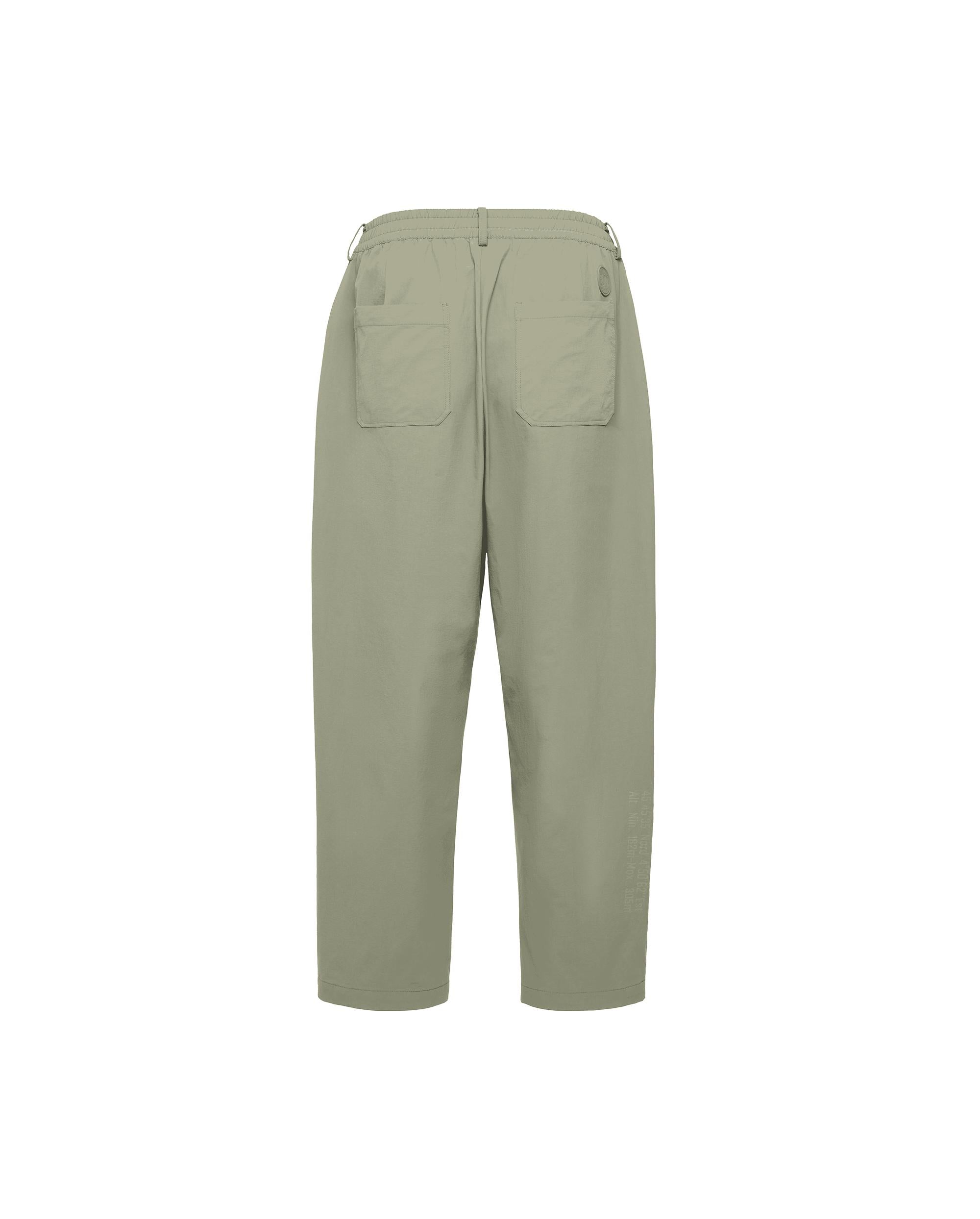 1011534-309 | MEN'S BARREL LEG PANTS | OLIVE GREEN - Image 4