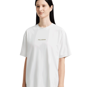 1011535-106 | MEN'S PALLADIUM LOGO T-SHIRT | GREY WHITE