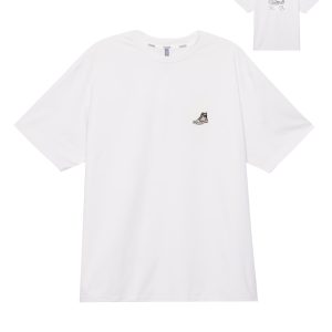 1011540-106 | MEN'S LOGO SHORT SLEEVES T-SHIRT | GREY WHITE