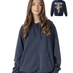 1011733-480 | MEN'S VINTAGE PALLADIUM LOGO HOODIE | OMBRE BLUE