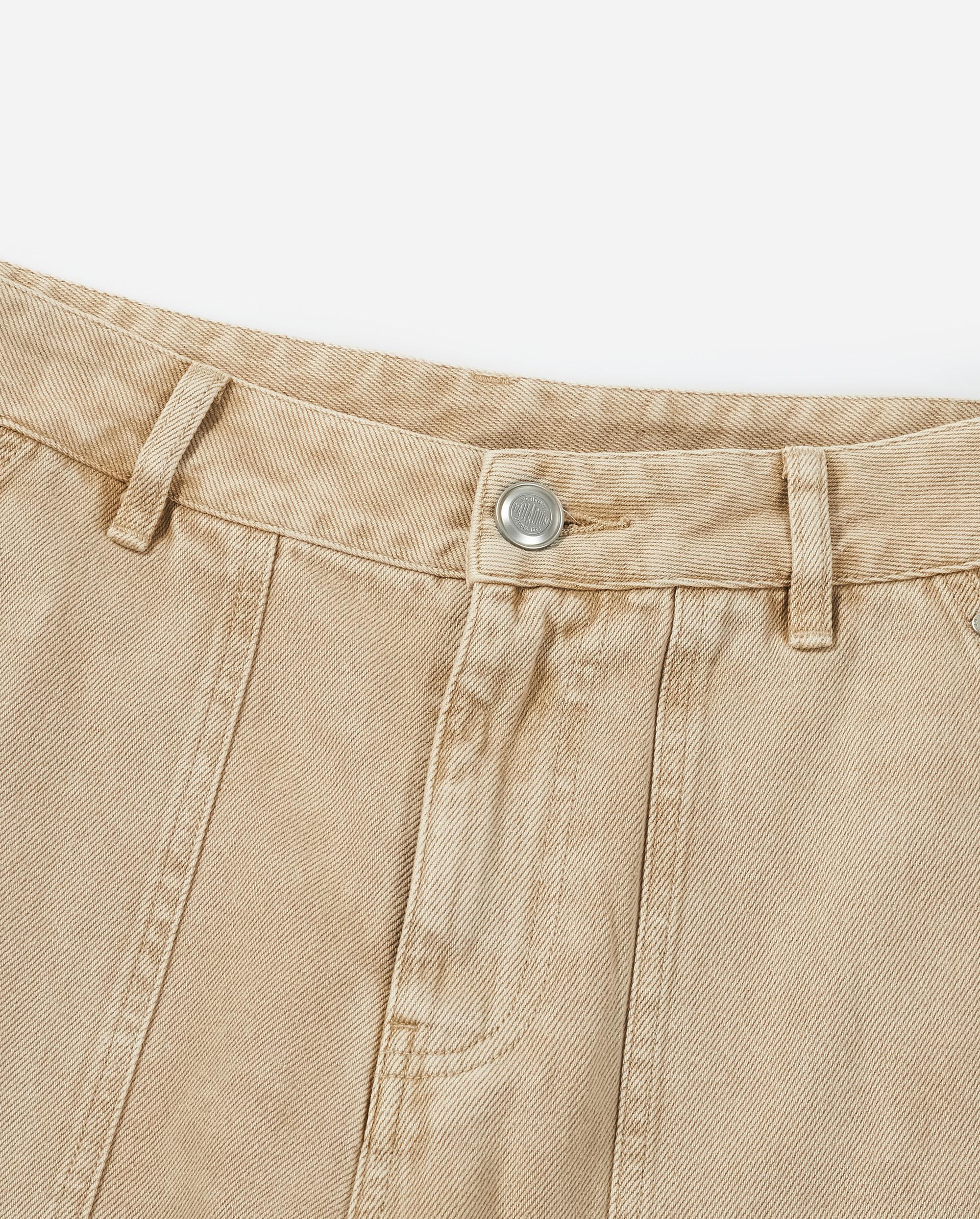 1011826-158 | MEN'S LOOSE FIT CARGO JEANS | MILK TEA - Image 6