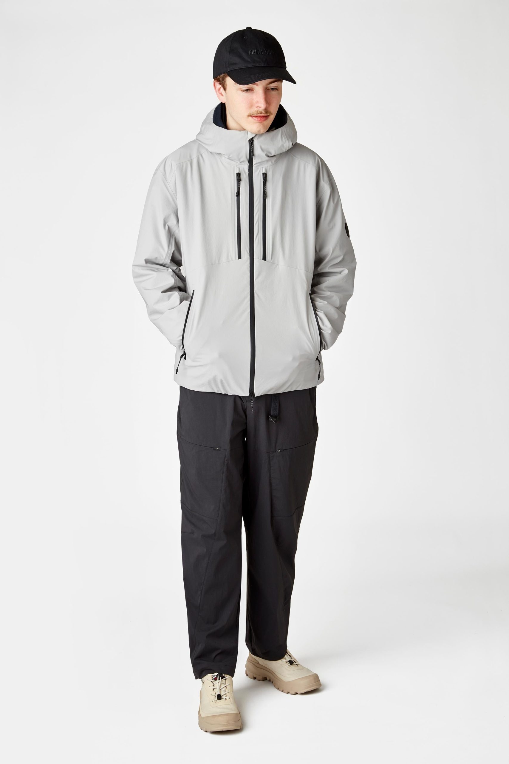 1012321-096 | WATERPROOF JACKET | NATURAL GREY - Image 3