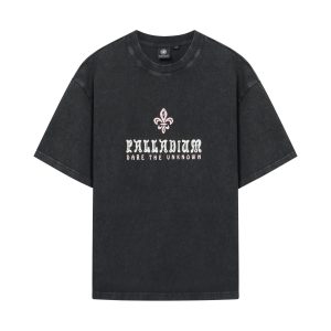 1012350-032 | MEN'S LOOSE FIT DROPPED SHOULDERS COTTON T-SHIRT | TAP SHOE