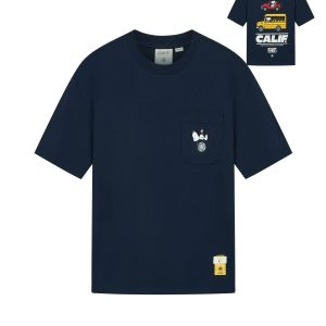 1012432-470 | PALLADIUM X SNOOPY LOGO LOOSE FIT COTTON T-SHIRT | CARBON