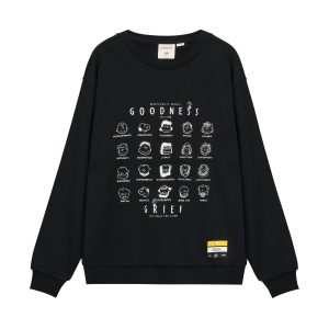 1012571-032 | PALLADIUM X SNOOPY PRINTED LOOSE FIT SWEATSHIRT | TAP SHOE