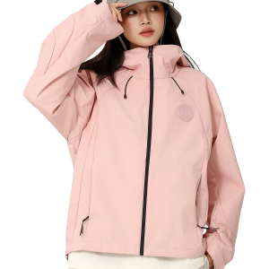 1012658-697 | MEN'S LOOSE FIT WATER REPELLENT WINDPROOF JACKET | CORAL BLUSH