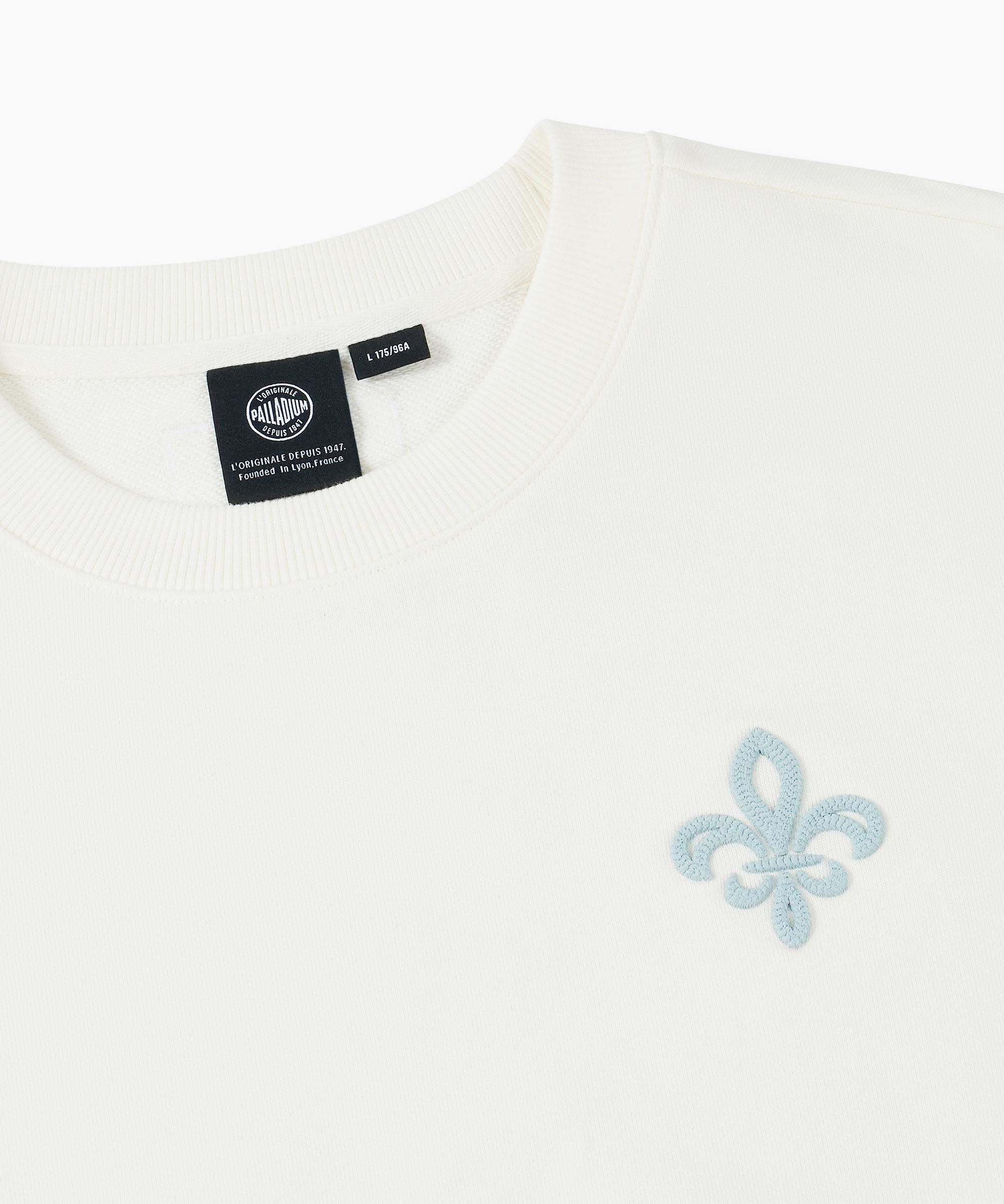 1012762-262 | MEN'S IRIS LOGO COTTON SWEATSHIRT | MARSHMALLOW - Image 6