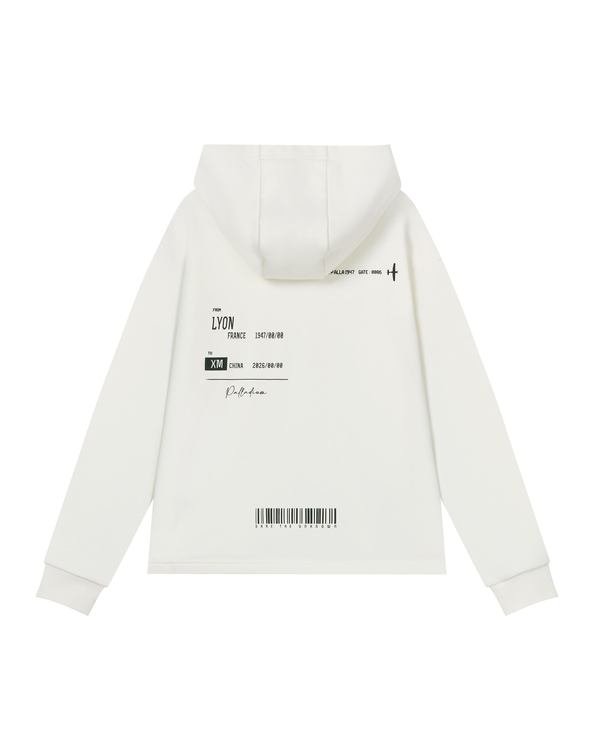 1012764-262 | MEN'S IRIS LOGO COTTON HOODIE | MARSHMALLOW - Image 5