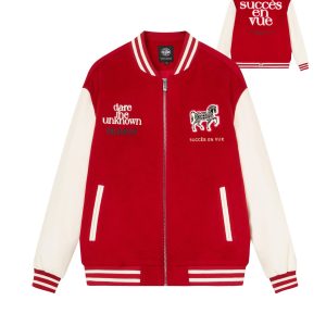 1012773-603 | MEN'S CNY THEME LOGO OVERSIZE WOOL-BLEND JACKET | EMBOLDENED